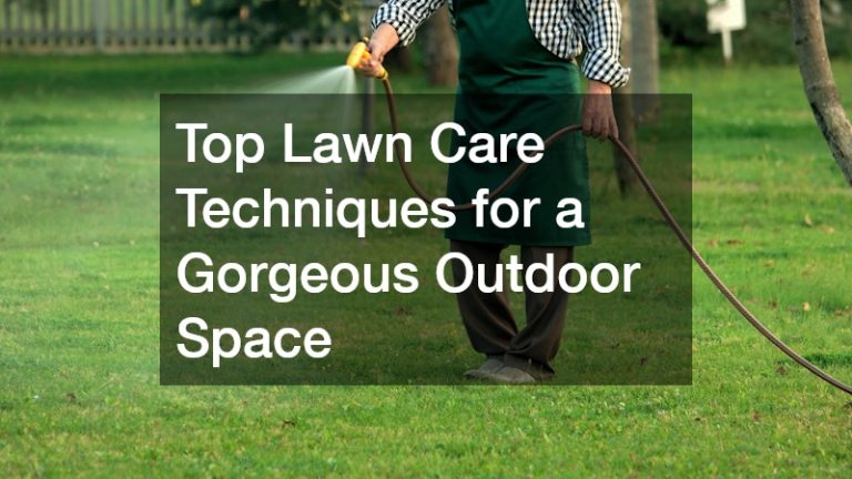 watering the lawn